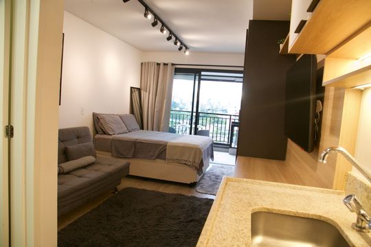 Kitnet/Studio para alugar com 1 quarto, 33m² em Vila Cordeiro, São Paulo