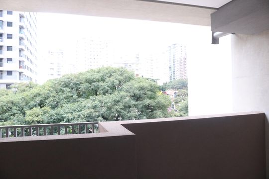 Varanda de apartamento à venda com 1 quarto, 27m² em Pompeia, São Paulo