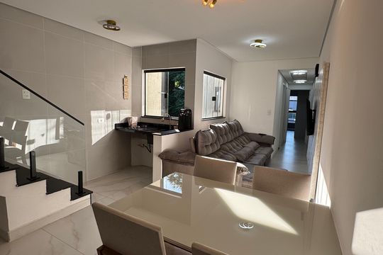 Sala de apartamento à venda com 2 quartos, 111m² em Paraíso, Santo André