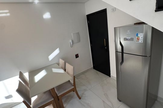 Cozinha de apartamento à venda com 2 quartos, 111m² em Paraíso, Santo André