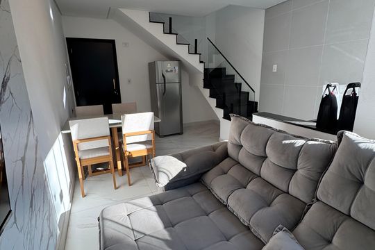 Sala de apartamento à venda com 2 quartos, 111m² em Paraíso, Santo André