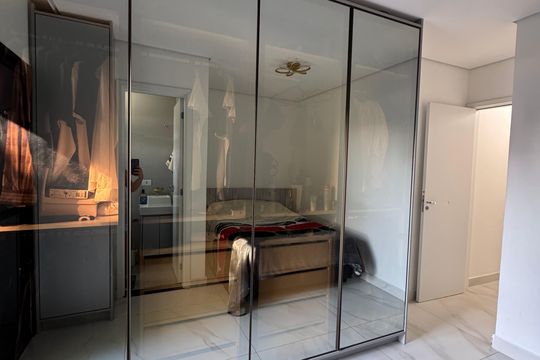 Quarto de apartamento à venda com 2 quartos, 111m² em Paraíso, Santo André