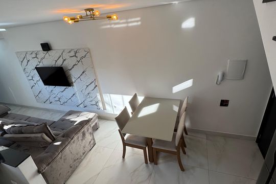 Sala de apartamento à venda com 2 quartos, 111m² em Paraíso, Santo André