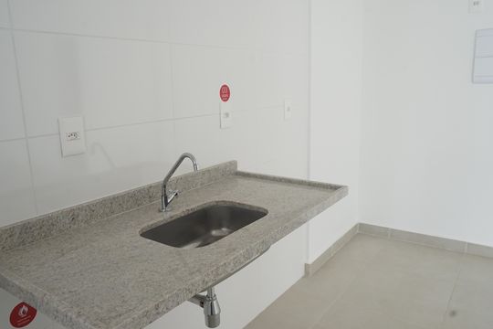 Cozinha de apartamento à venda com 1 quarto, 50m² em Picanço, Guarulhos