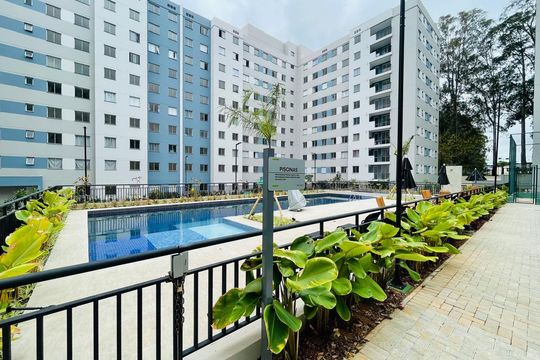 Área externa de apartamento para alugar com 2 quartos, 35m² em Cidade São Mateus, São Paulo