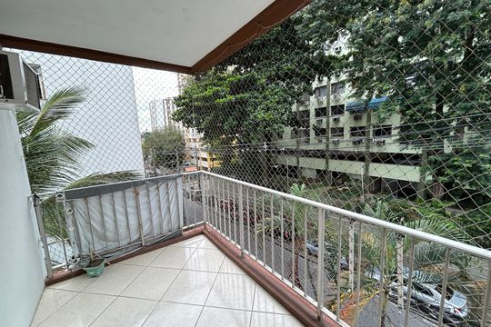 Varanda da Suíte de apartamento à venda com 3 quartos, 110m² em Méier, Rio de Janeiro
