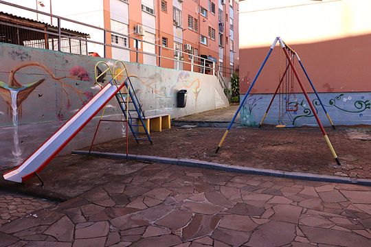 Área comum - Playground de apartamento para alugar com 2 quartos, 73m² em São Sebastião, Porto Alegre