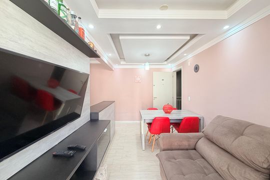 Sala de apartamento à venda com 2 quartos, 60m² em Medeiros, Jundiaí