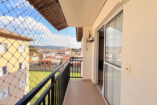 Sacada de apartamento à venda com 2 quartos, 60m² em Medeiros, Jundiaí