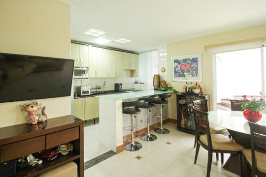 Sala de apartamento à venda com 2 quartos, 124m² em Vila Leopoldina, São Paulo