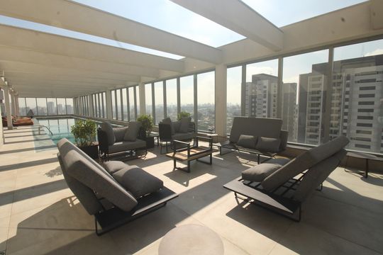 Área comum - Piscina de kitnet/studio à venda com 1 quarto, 26m² em Vila Mariana, São Paulo