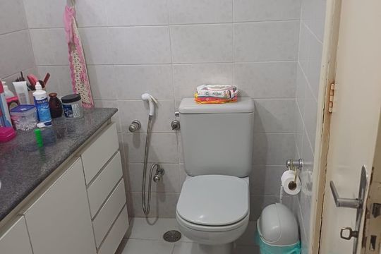 Banheiro de apartamento à venda com 3 quartos, 107m² em Aclimação, São Paulo