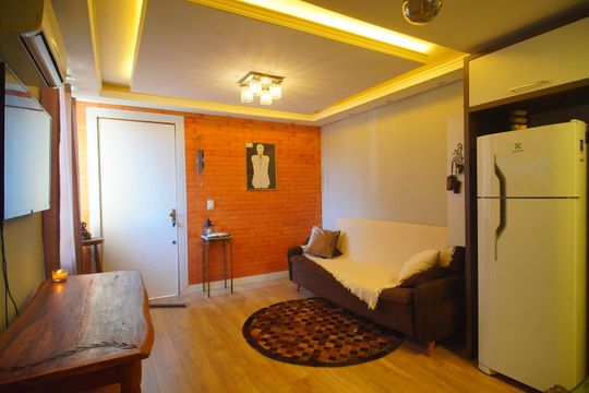 Sala de apartamento à venda com 2 quartos, 43m² em Duque de Caxias, São Leopoldo