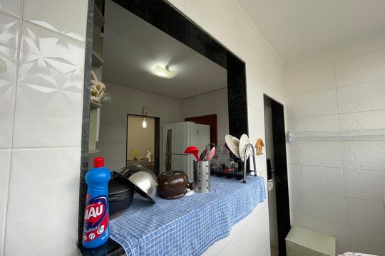 Cozinha de apartamento à venda com 3 quartos, 121m² em Esplanada, Belo Horizonte