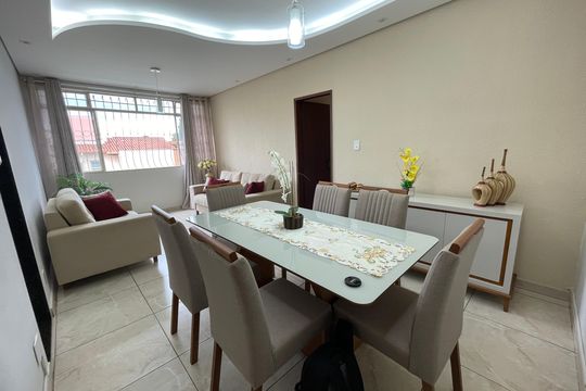 Sala de apartamento à venda com 3 quartos, 121m² em Esplanada, Belo Horizonte