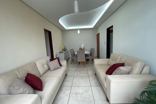 Sala de apartamento à venda com 3 quartos, 121m² em Esplanada, Belo Horizonte