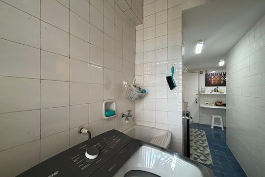 Área de serviço de apartamento à venda com 2 quartos, 70m² em Jardim Botânico, Rio de Janeiro