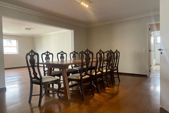 Sala de jantar de apartamento para alugar com 5 quartos, 238m² em Itaim Bibi, São Paulo