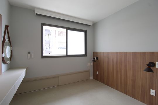 Quarto de apartamento para alugar com 1 quarto, 45m² em Indianópolis, São Paulo