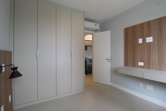 Quarto de apartamento para alugar com 1 quarto, 45m² em Indianópolis, São Paulo