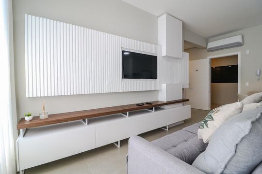 Sala de apartamento para alugar com 2 quartos, 72m² em Ingleses do Rio Vermelho, Florianópolis