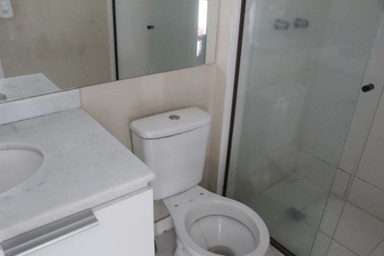 Banheiro social de apartamento à venda com 2 quartos, 56m² em Freguesia (jacarepaguá), Rio de Janeiro