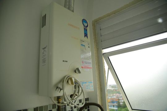 Área de Serviço - Aquecedor  de apartamento para alugar com 2 quartos, 50m² em Planalto, São Bernardo do Campo