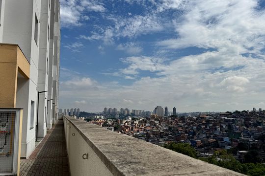 Vista de apartamento à venda com 2 quartos, 42m² em Parque Reboucas, São Paulo