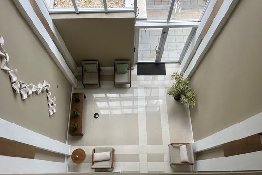 Hall social de apartamento à venda com 1 quarto, 65m² em Vila Anglo Brasileira, São Paulo