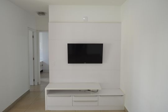 Sala de apartamento para alugar com 2 quartos, 56m² em Ribeirânia, Ribeirão Preto