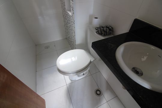 Banheiro de apartamento para alugar com 2 quartos, 43m² em Cidade Patriarca, São Paulo
