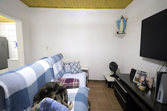 Sala de casa à venda com 3 quartos, 250m² em Cidade São Jorge, Santo André