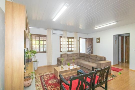 Sala de casa para alugar com 3 quartos, 100m² em Harmonia, Canoas