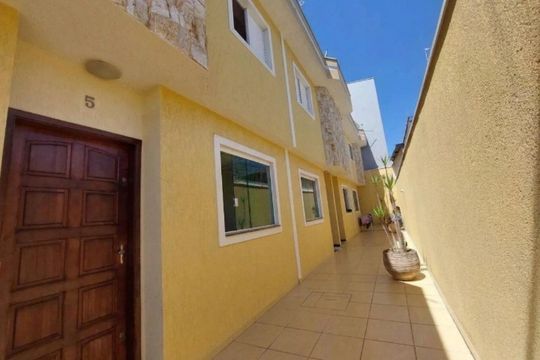 Área externa de casa de condomínio à venda com 2 quartos, 70m² em Parada XV de Novembro, São Paulo