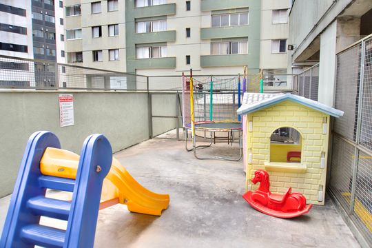 Área Comum - Playground de apartamento à venda com 3 quartos, 85m² em Grajaú, Belo Horizonte