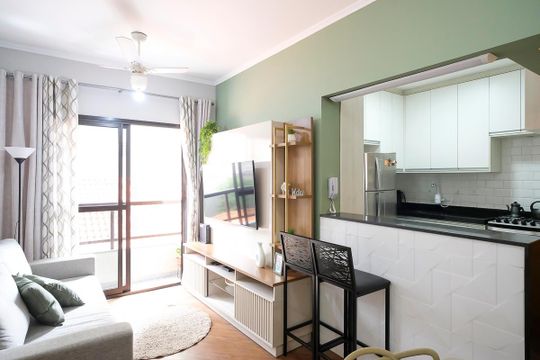 Sala de apartamento à venda com 3 quartos, 69m² em Rudge Ramos, São Bernardo do Campo