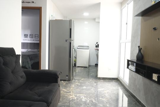 sala de apartamento para alugar com 2 quartos, 5m² em Jardim Alvorada, Nova Iguaçu
