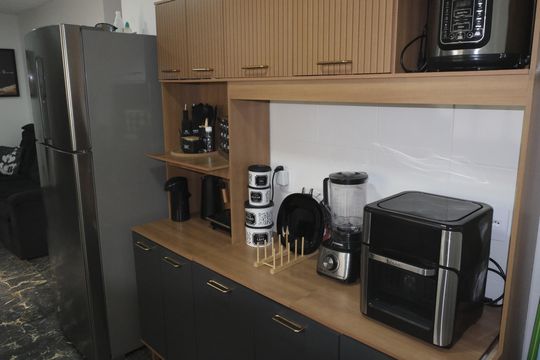 cozinha de apartamento para alugar com 2 quartos, 5m² em Jardim Alvorada, Nova Iguaçu