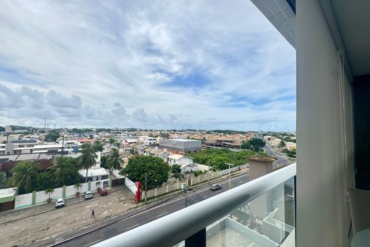 Varanda de apartamento para alugar com 1 quarto, 56m² em Stella Maris, Salvador