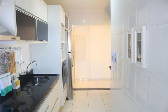 Cozinha de apartamento para alugar com 2 quartos, 69m² em Santa Paula, São Caetano do Sul