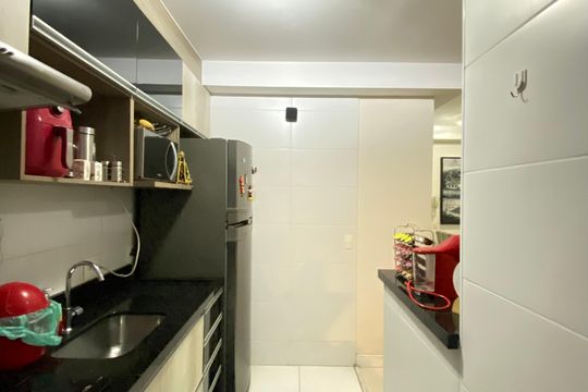 Cozinha de apartamento à venda com 2 quartos, 49m² em Vila Guilherme, São Paulo