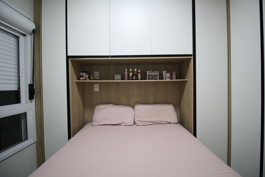 Quarto 1 de apartamento para alugar com 2 quartos, 45m² em Vila Andrade, São Paulo