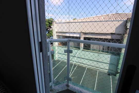 Varanda quarto 3 de casa de condomínio à venda com 3 quartos, 120m² em Vila Granada, São Paulo