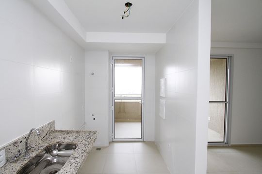 Cozinha de apartamento à venda com 2 quartos, 65m² em Gutierrez, Belo Horizonte