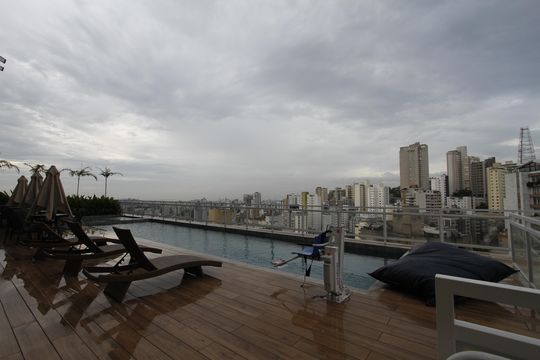 Área comum - Piscina de apartamento à venda com 2 quartos, 65m² em Gutierrez, Belo Horizonte