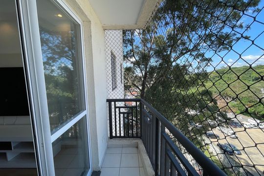 Varanda de apartamento à venda com 2 quartos, 64m² em Jardim Olympia, São Paulo