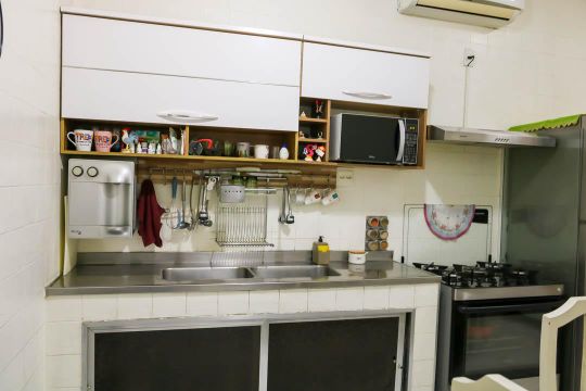 Cozinha de casa à venda com 3 quartos, 173m² em Inhaúma, Rio de Janeiro