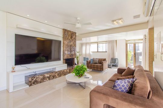 Sala/Cozinha de apartamento para alugar com 2 quartos, 188m² em Boa Vista, Porto Alegre