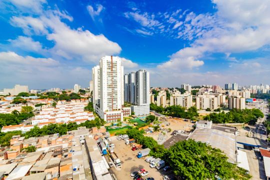 Quarto 1 vista de apartamento à venda com 2 quartos, 55m² em Vila Constancia, São Paulo