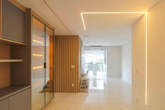 Sala de apartamento à venda com 3 quartos, 98m² em Vila Independencia, São Paulo